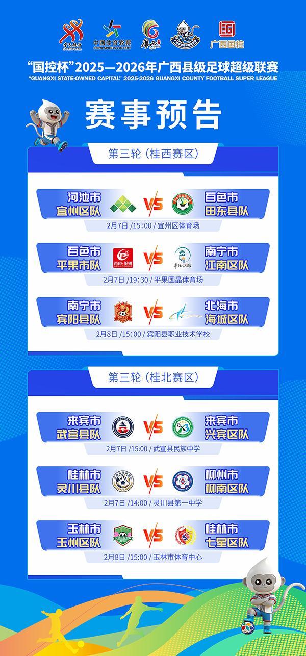 kaiyun-广西县超烽烟再起 桂西桂北赛区第三轮燃情来袭